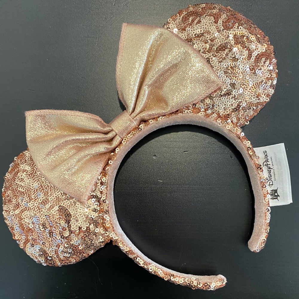Disney Parks Rose Gold Ears
